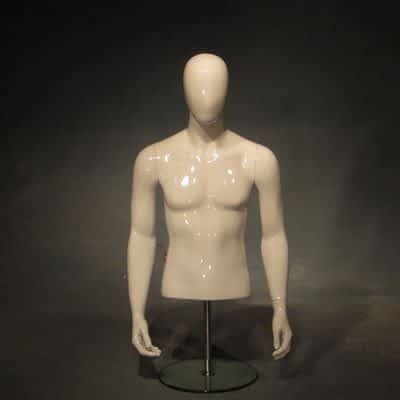 MHM001 Male Half Body Mirror Mannequins