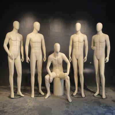 MTM001 Male Full Body Matte Mannequins